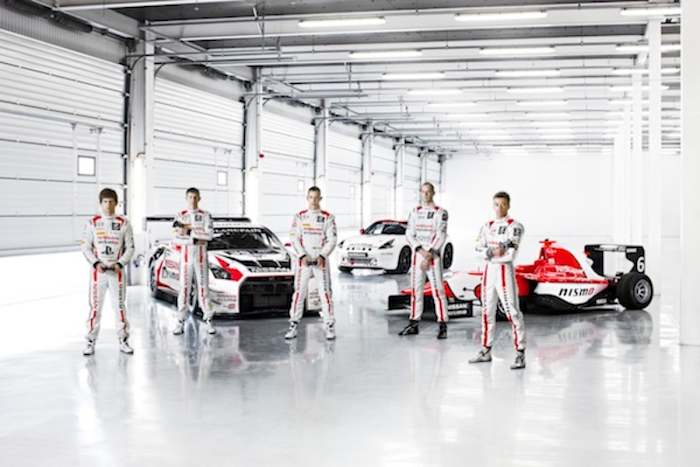 GT Academy racers at Silverstone